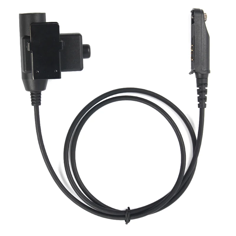 Headset adapter taktische u94 ptt kabel stecker für baofeng UV-9R plus UV-XR BF-A58 BF-9700 GT-3WP tragbare walkie talkie