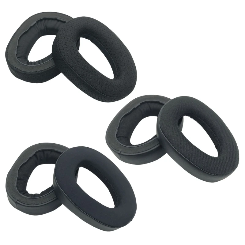 Earpads Ear Cushions Covers for H3PRO Headsets,Mesh Fabric/Leather /Iced Cooling Gel Version Option