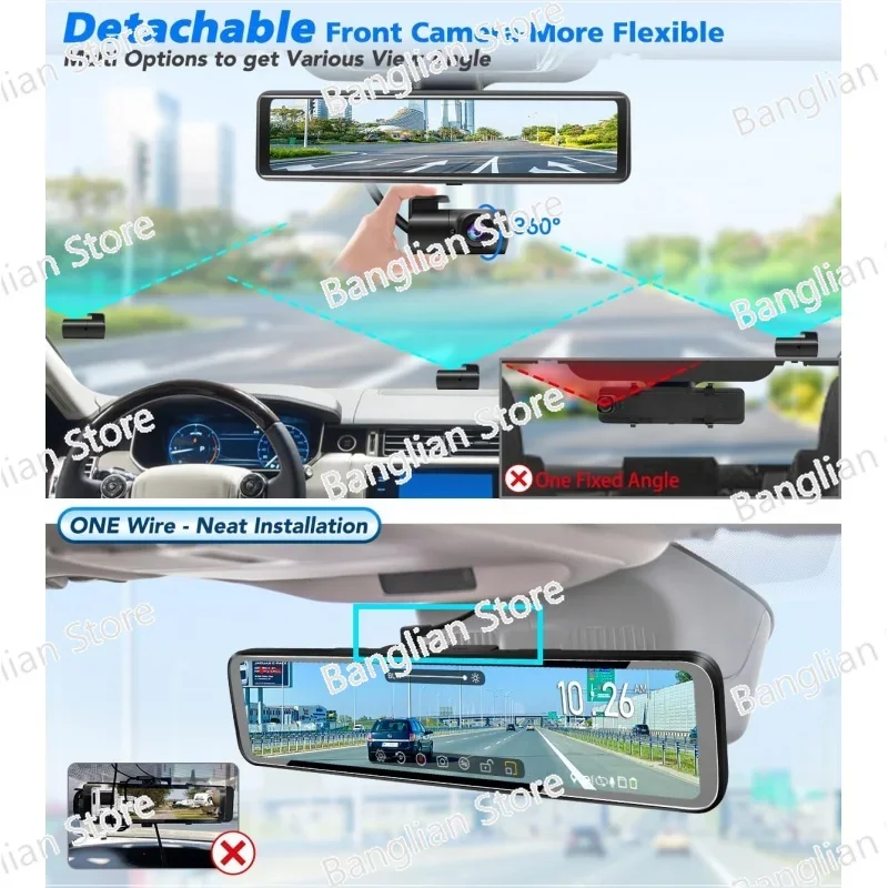 Mirror Dash Cam 12