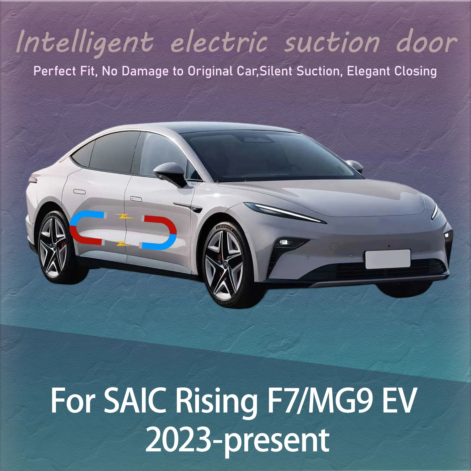 

Electric Soft Close Door Kit For SAIC Rising F7/MG 9 MG9 EV 2023-present Auto Silent Anti-Slam Suction Door System Automatic
