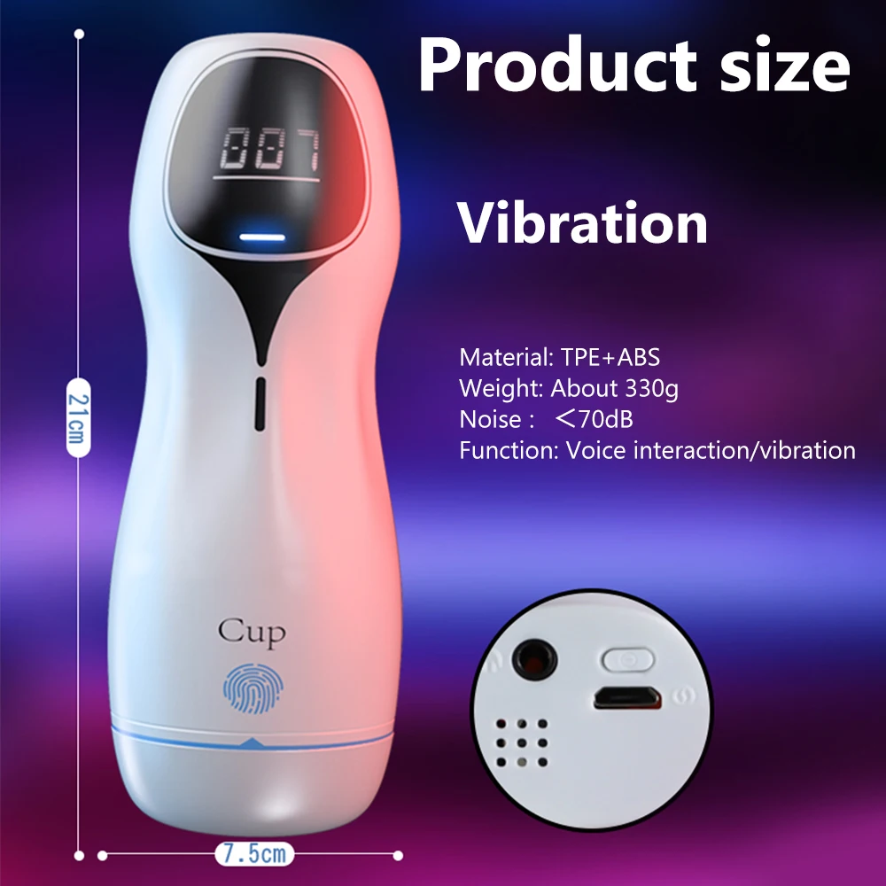 Masturbateur à succion automatique pour hommes, équipement de masturbation, machine à fellation, jouets sexuels masculins, produits pour adultes,