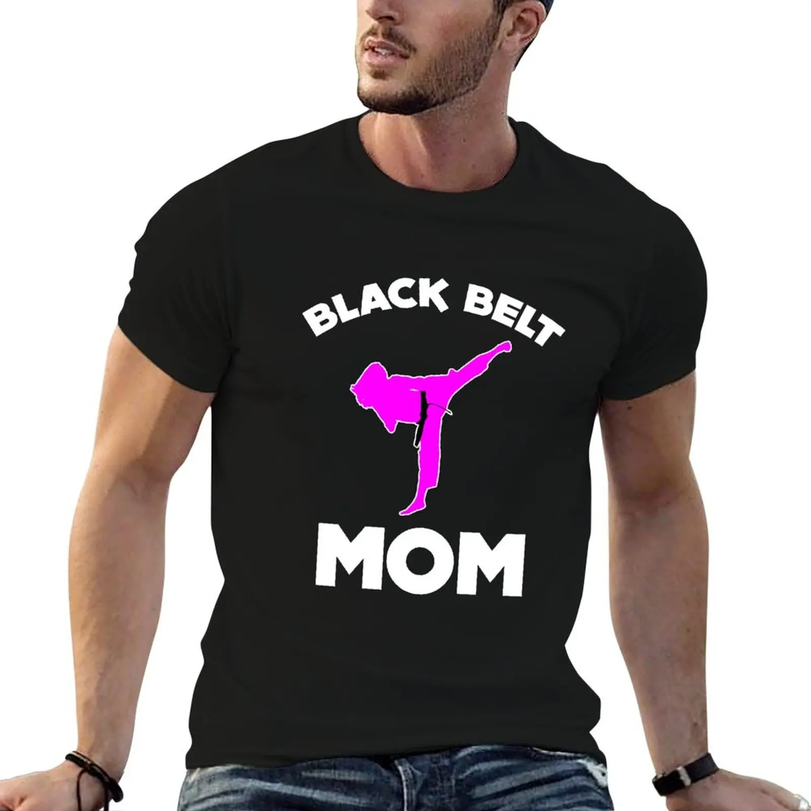 

Black Belt Mom T-Shirt t shirt man casual graphic t shirts for man cotton t shirt man T-Shirt