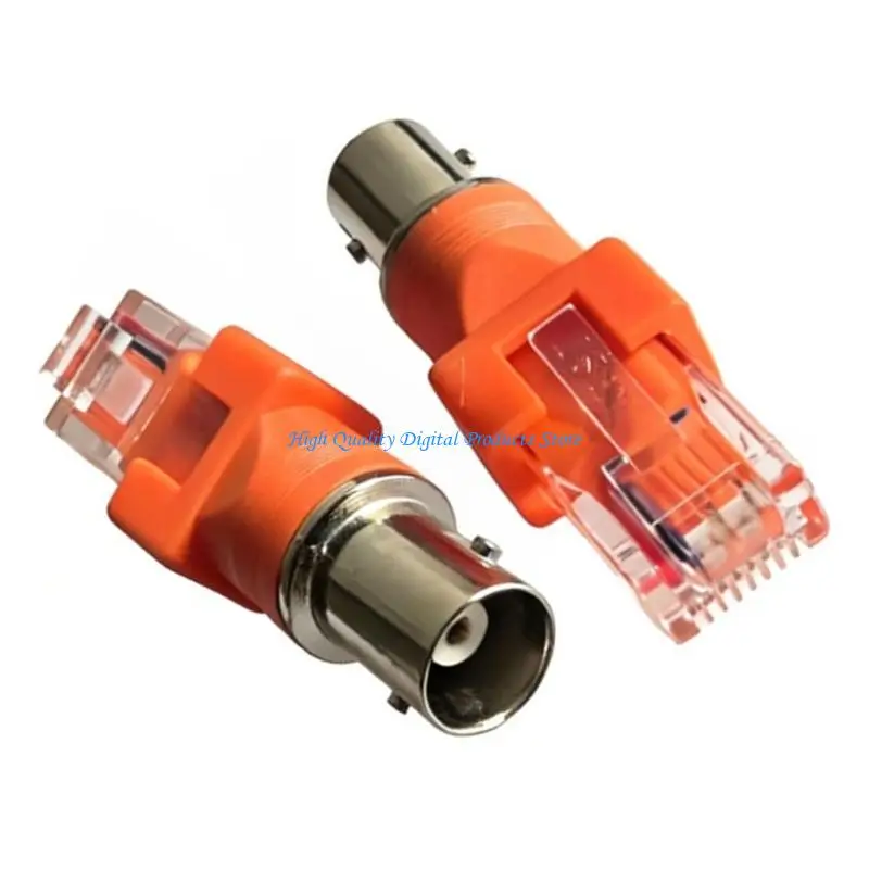 U2JE 2PCS Coupler Connector Plastic Metal Adapter Great for Networks Tester and Toner