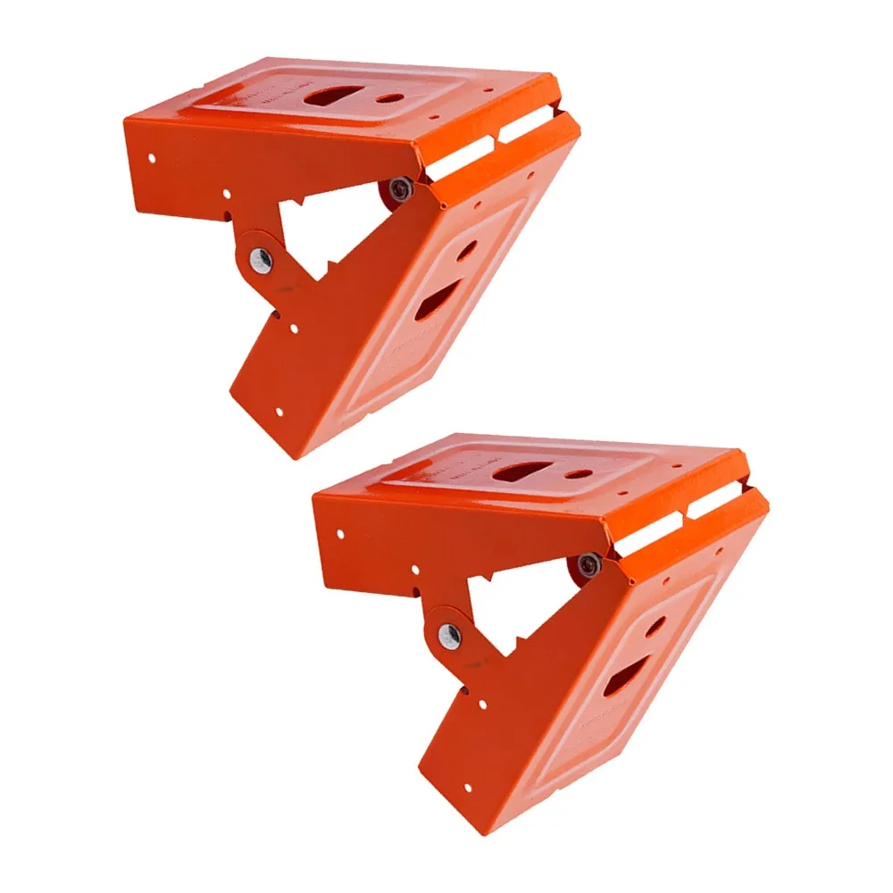 

2pcs Cold Rolled Steel Sawhorse Brackets Metal Mechanical Mechanical Sawhorse Brackets Support Bracket Woodworking