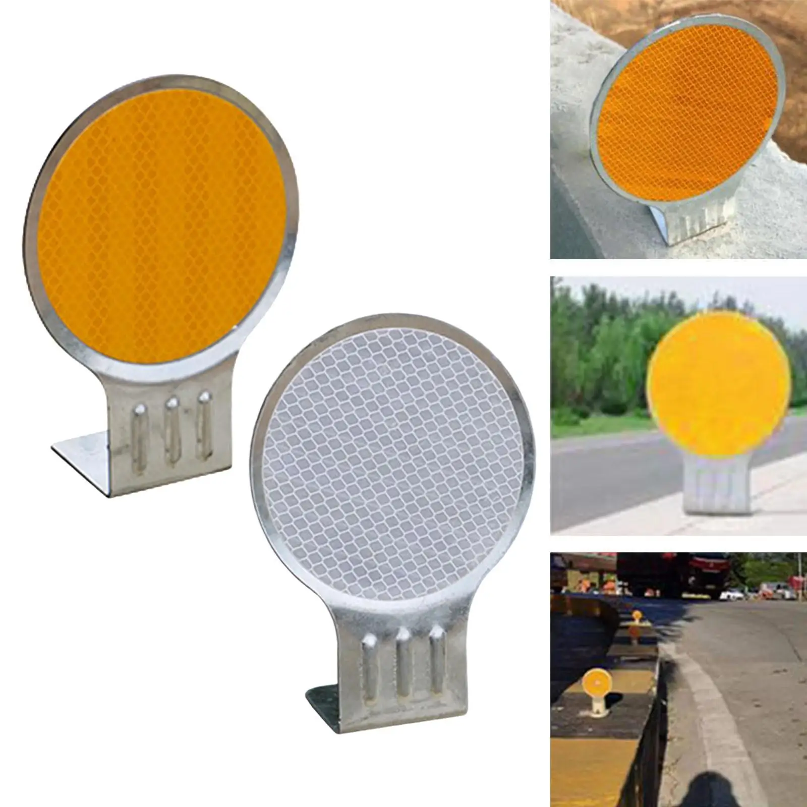 Reflective Driveway Marker Driveway Reflector for Outdoor Traffic Sidewalks