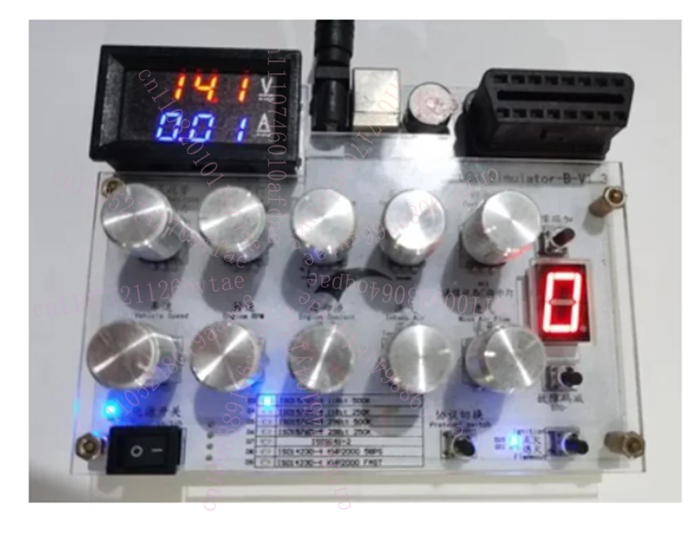 English Vesrion Automotive OBD Simulator /ECU Simulator Development Test / Internet of Vehicles / Passenger Cars / ELM327 / 1939