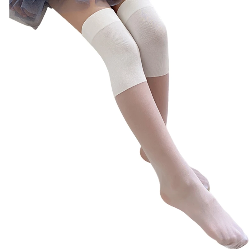 Over Knee Length Socks Trend Girls Long Tubed Socks High Tube Stockings Breathable Socks for School and Daily Wear