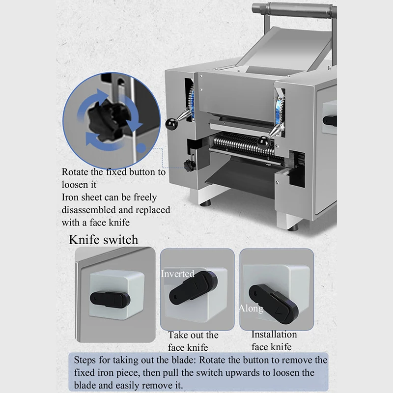 ماكينة ضغط المعكرونة للمطبخ، ماكينة ضغط المعكرونة الأوتوماتيكية #1