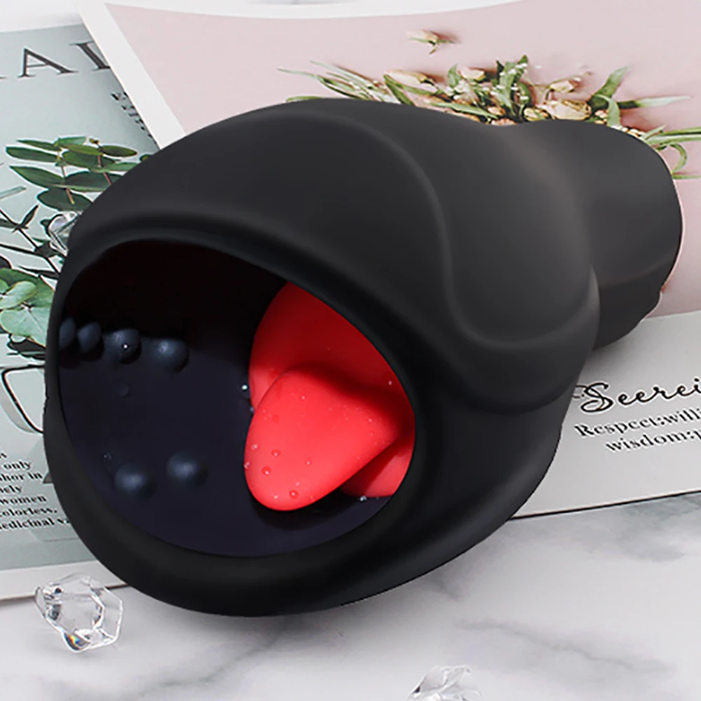 Powerful Vibrator Glan Massager Penis Stimulation Delay Trainer Male Masturbator Automatic Sex Machine Sex Toys for Men Adults