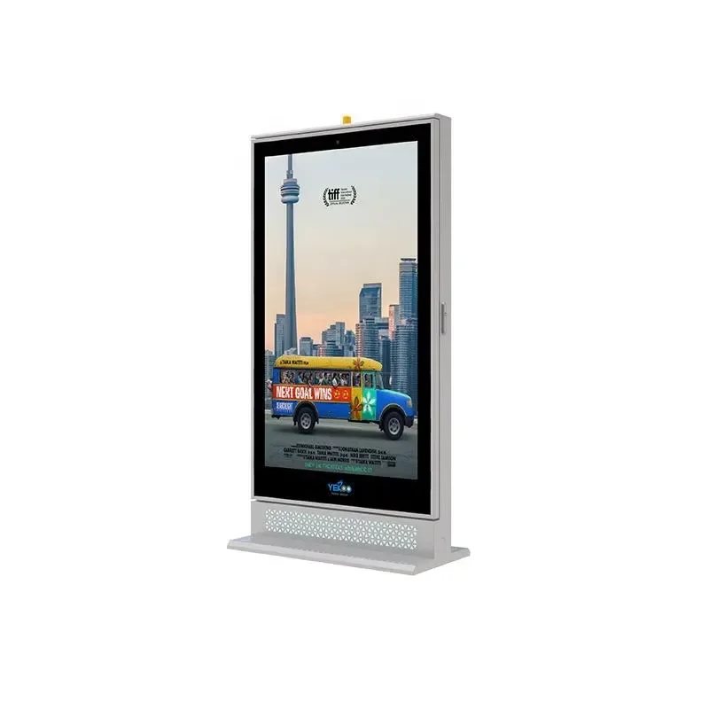 IP65 Waterproof Outdoor LED Screen Freestanding LED Light Box for Street Side Commercial Advertising