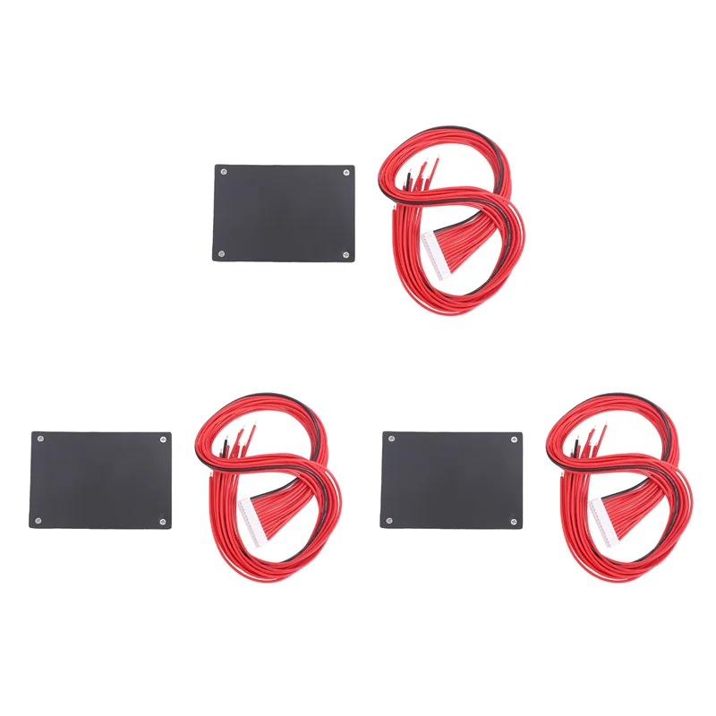 

ABLB-3X 13S 48V 30A литий-полимерная плата защиты аккумулятора BMS печатная плата с балансовым радиатором для электронного велосипеда-эскутера