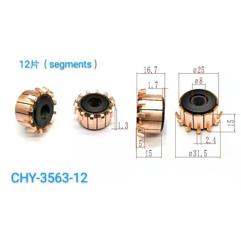 25*8*15*12p Rectifier Reverser Copper Head Chy-3563-12