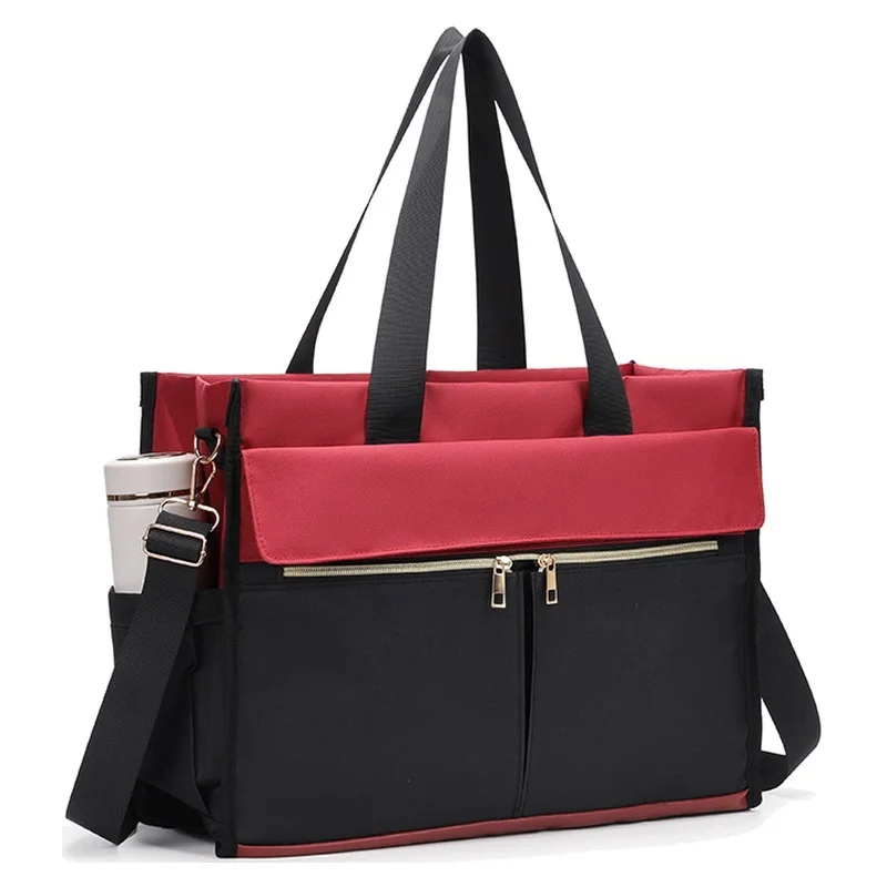 Women Insulated Lunch Bag Leakproof Waterproof Lunch Box Tote with Shoulder Strap Portable Food Bag
