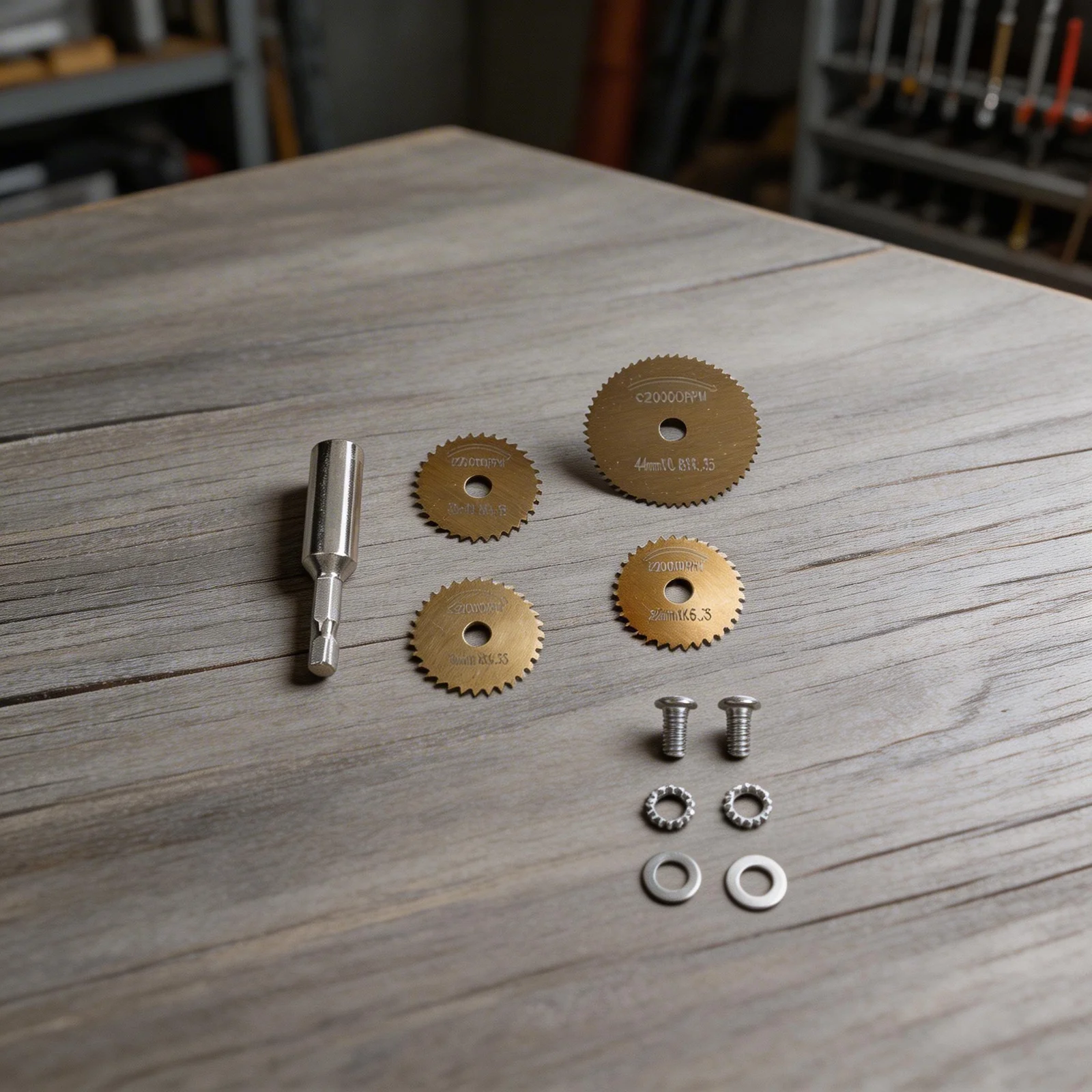 DIY Projects Home Improvement 10*10*2cm Titanium Coated Blade Titanium Coated Cutting Accessory Craft HSS Saw Blade