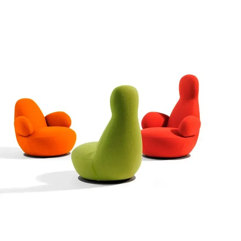 Reclining Chair FRP Model Room Hotel High-end Reception Negotiation Leisure Chair