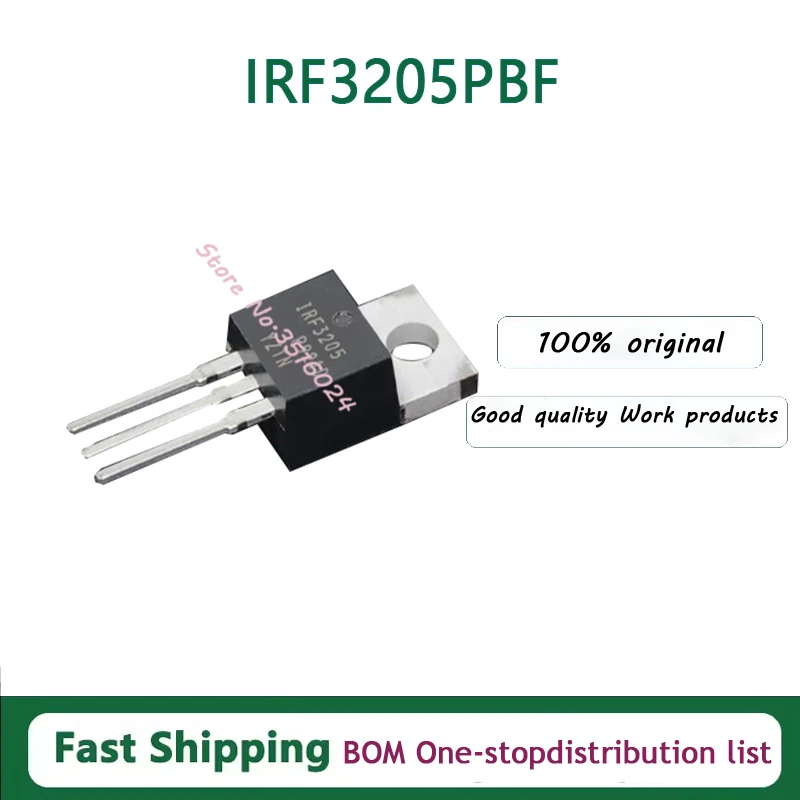 10PCS - 50PCS 100%  New IRF3205 55V 110A