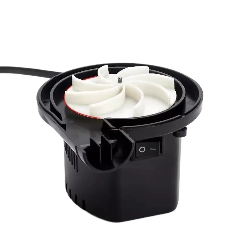 AliExpress Gmarty 50W Electric Air Pump With 3 Nozzles,Quick 5000PA Air Pump Inflator Deflator For Air Mattress Beds Pool Toys Raft Vacuum Bag