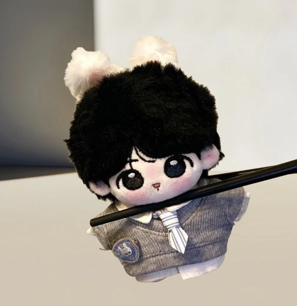 Gevulde 10 cm knappe jongen Idool Jeon Jungkook schattige katoenen pop rugzak hanger ornament of verjaardagscadeau fan collectie