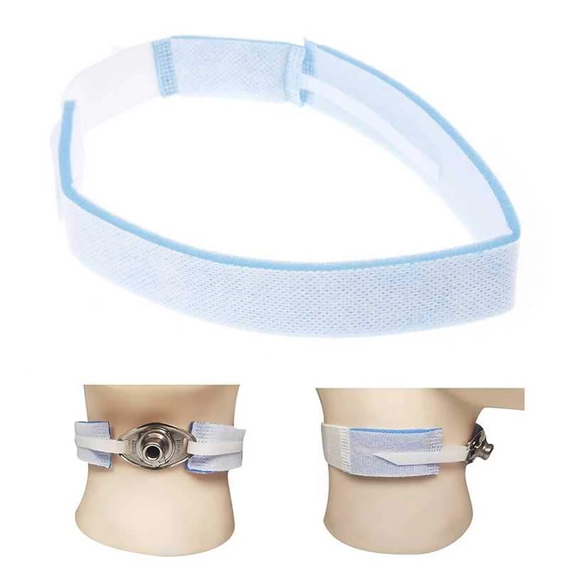 1PC Medical Tracheal Catheter Ultra-soft Fixation Tracheotomy Tube Strap Soft Sponge Neck Support Tracheostomy Fixed Belt Holder