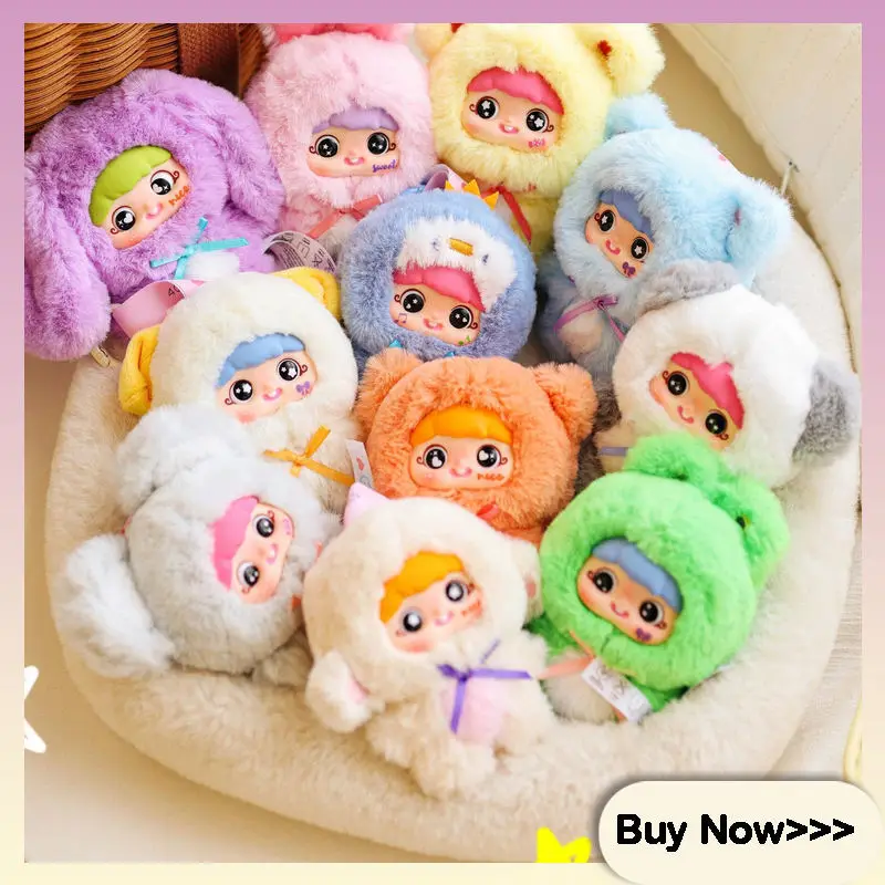 

Babythree Yaya One Year Old Plush Blind Box Cute Cartoon Bag Pendant Girl Surprise Mystery Box Gift Exquisite Desktop Ornament