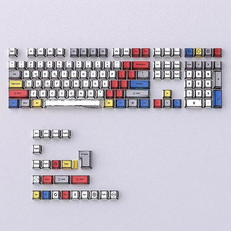 

Original side engraved light-transmitting high-value keycaps PBT hot sublimation, suitable for Meijia Lion Bee mechanical keyboa