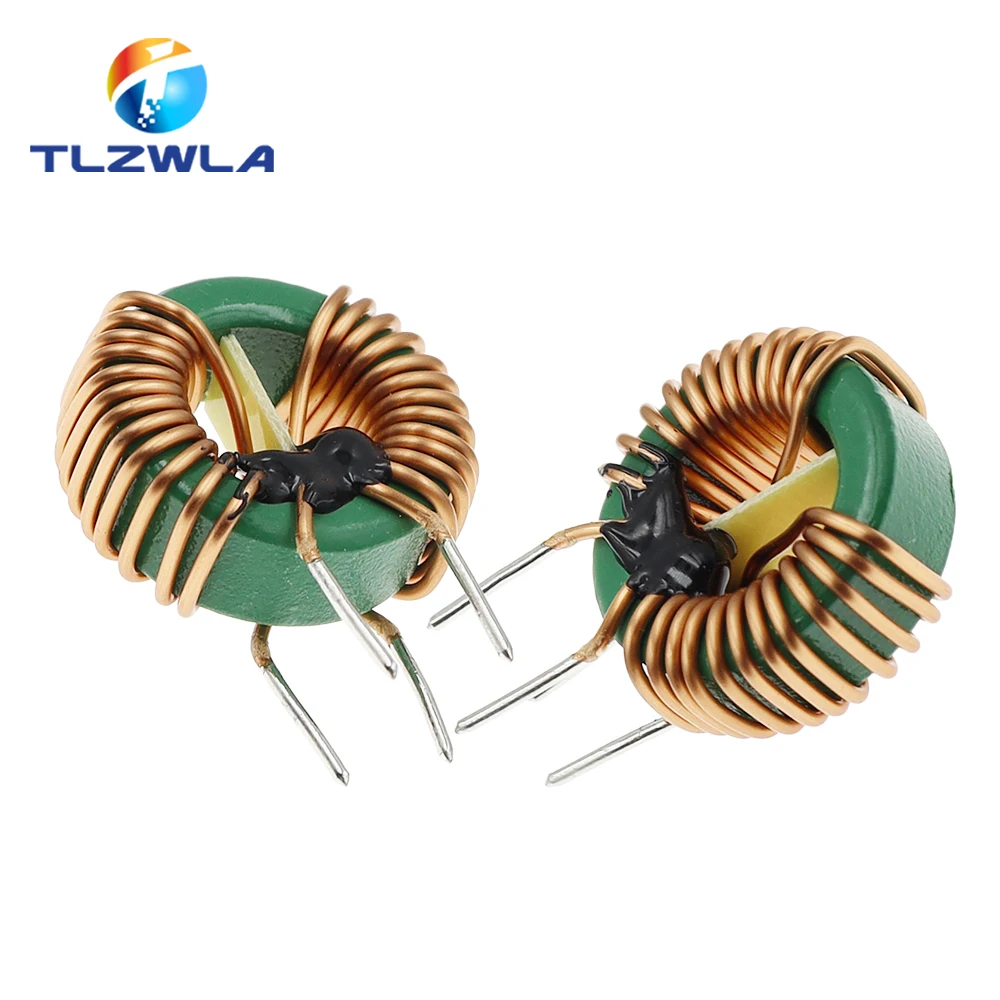 1PCS Common Mode Inductance 22*14*8 2MH 1.0 line Diameter 10A Magnetic Ring inductance Power Supply Filter inductance Coil