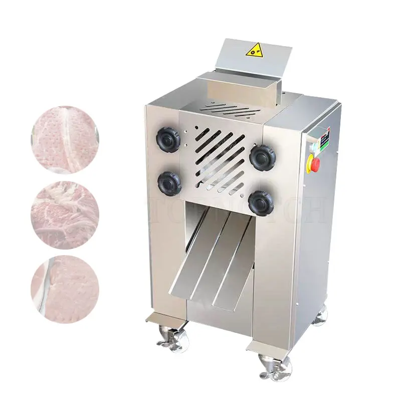 Commercial Automatic Electric Meat Stainless Steel Chicken Steak Tenderizer Press Beef Steak Tenderizer Machine