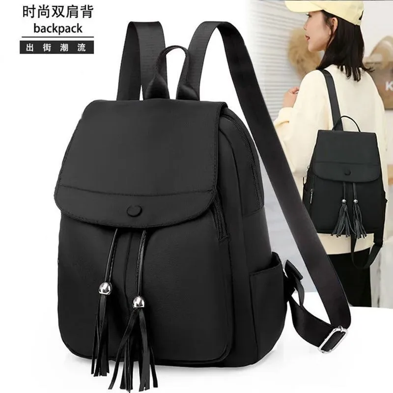 

Мини-женский рюкзак, повседневный легкий прочный маленький нейлоновый рюкзак для девочек, велосипедный туризм, кемпинг, путешествия, модные сумки