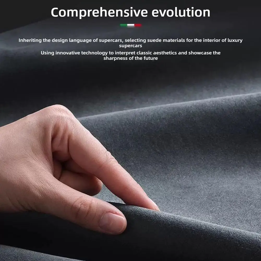 حافظة سماعة رأس من جلد الغزال لأجهزة Airpods 4 من الجلد الاصطناعي حافظة واقية لسماعات الرأس مقاومة للخدش ومضادة للسقوط