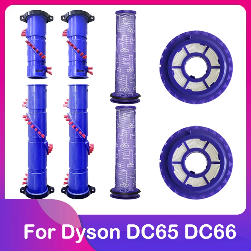 For Dyson DC65 DC66 UP13 Animal Upright Vacuum Cleaner Spare Hepa Pre Post Front Filter Main Brush Roller Accessories