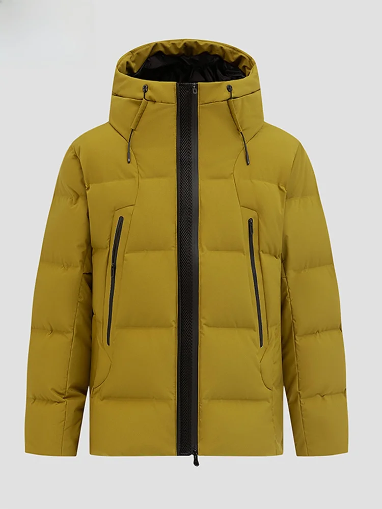 

High Quali Thiened White Du down Puffer Jaet for Men And Women Woodpeer 2025 New Winter Warm Outerwear Coat