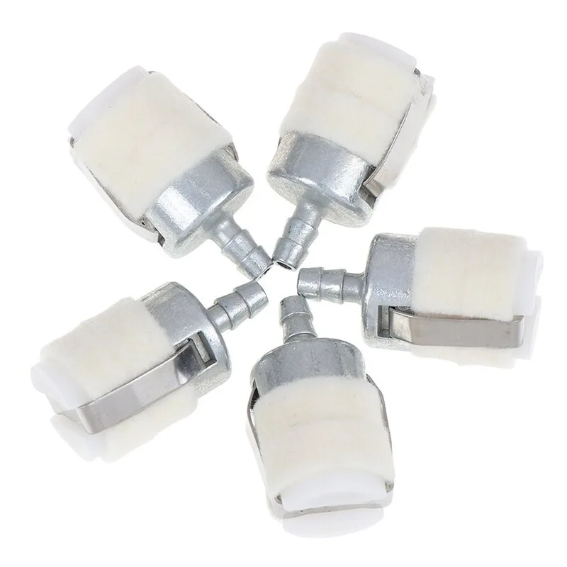 

5pcs Chainsaw Wool Filter Oil Filter Logging Saw Gasoline Filter Element Garden Machinery Accessories Power Tool Parts