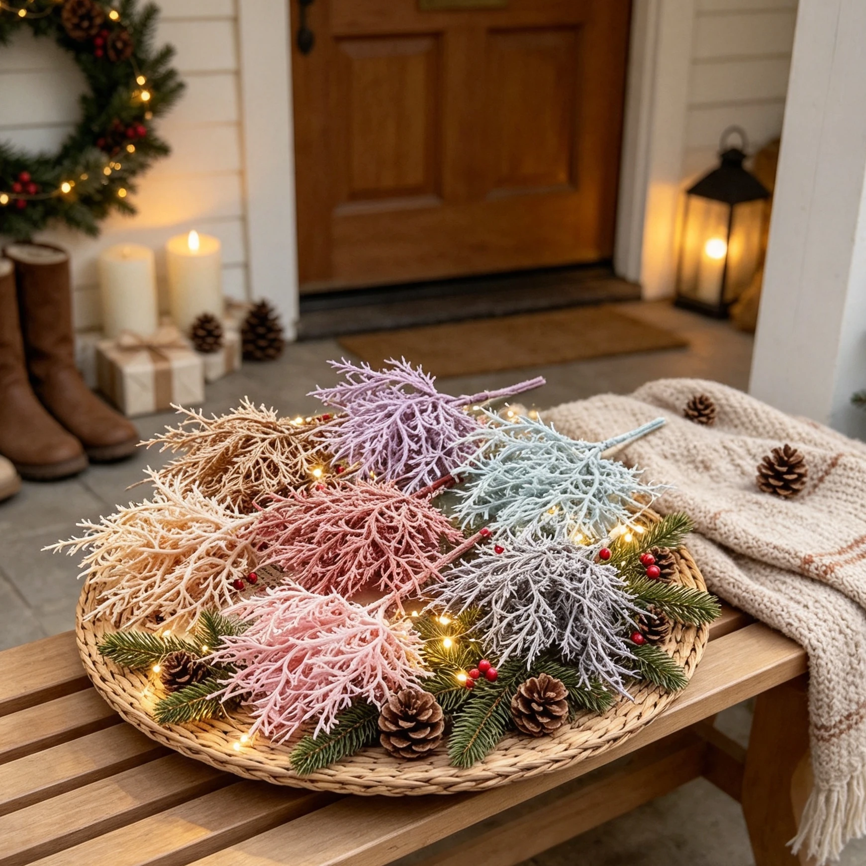 2/4 Stück künstliche Pflanzen, – Christmas Tree Artificial Bewertung und Preis