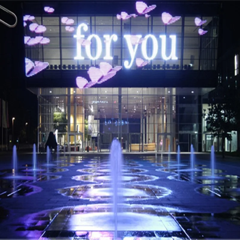 Seamless Splicing Technology High Brightness Transparent LED Display Screen Indoor Commercial Window Shopping Malls