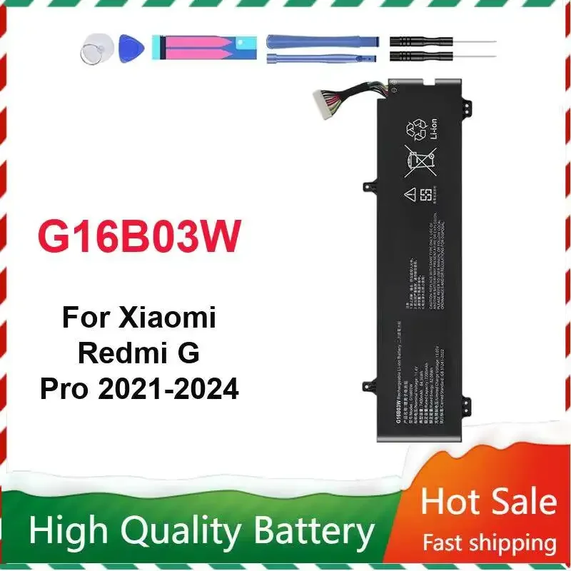 High-Capacity Laptop Battery For Xiaomi Redmi G Pro 2021-2024 7400mAh G16B03W Reliable Power