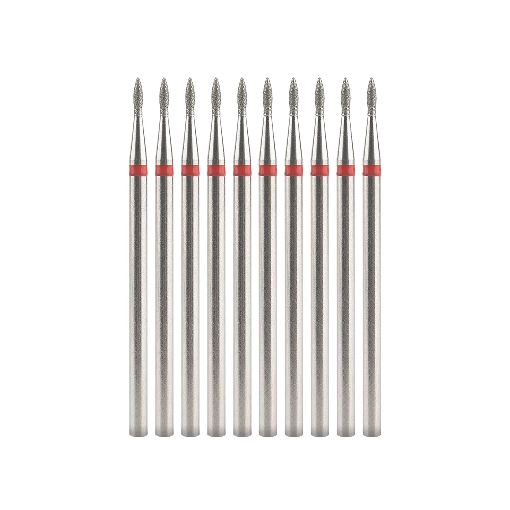 10Pcs Diamant Fräser Für Maniküre Elektrische Nagel Bohrer Bits Zubehör Pediküre Maschine Nagel Datei Gel Remover-Tool – Detail 22