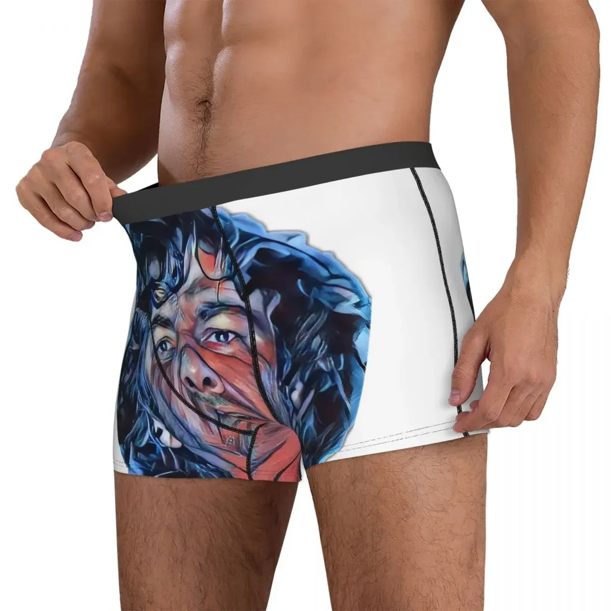 Boxer Underpants Shorts Dean Ween Guitar Face (5) Panties Male Ventilate Underwear for Homme Man Boyfriend Gift