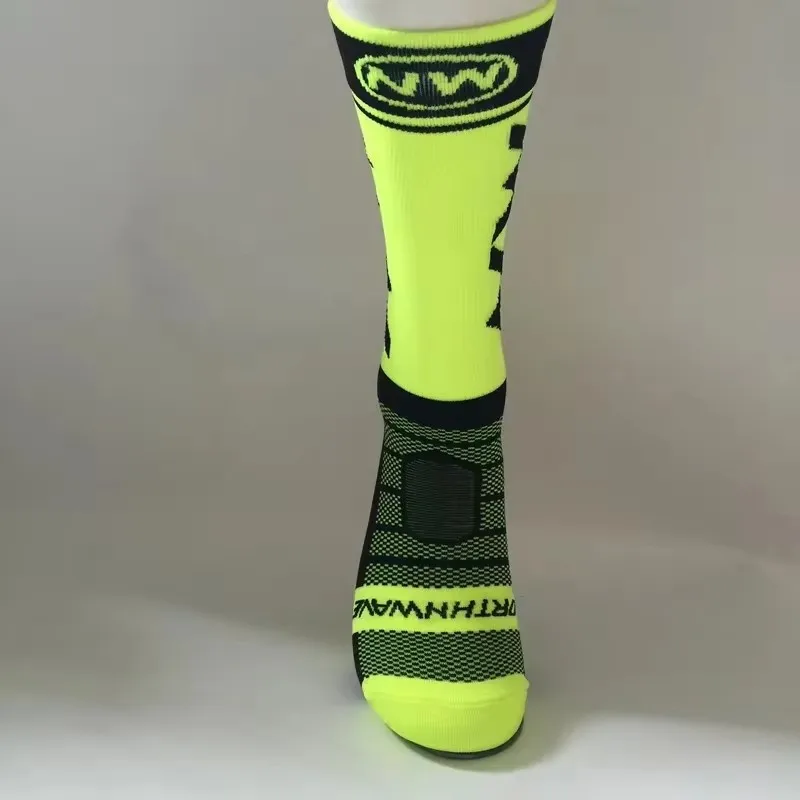 Breathable Cycling Socks Men Women Non Slip Road Bicycle Socks for Football Soccer Running Basketball Sports Bike Socks image 6