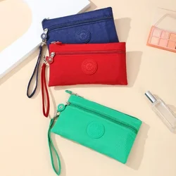 Fashion Women Nylon Coin Purse Phone Pouch Keys ID Credit Card Storage Bag Large Capacity Portable Women's Handbag Zipper Wallet