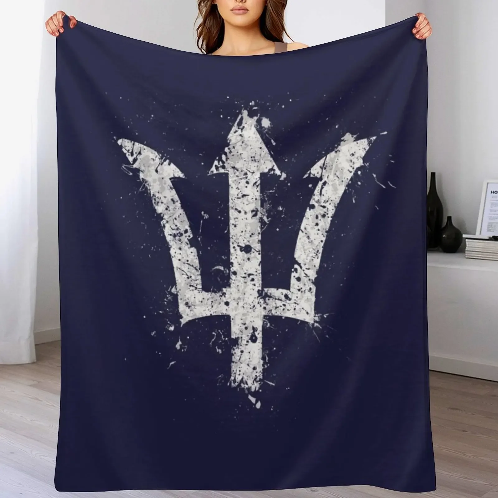 

Percy JacksonTrident Throw Blanket Decorative Throw anime Kid'S Quilt Blankets