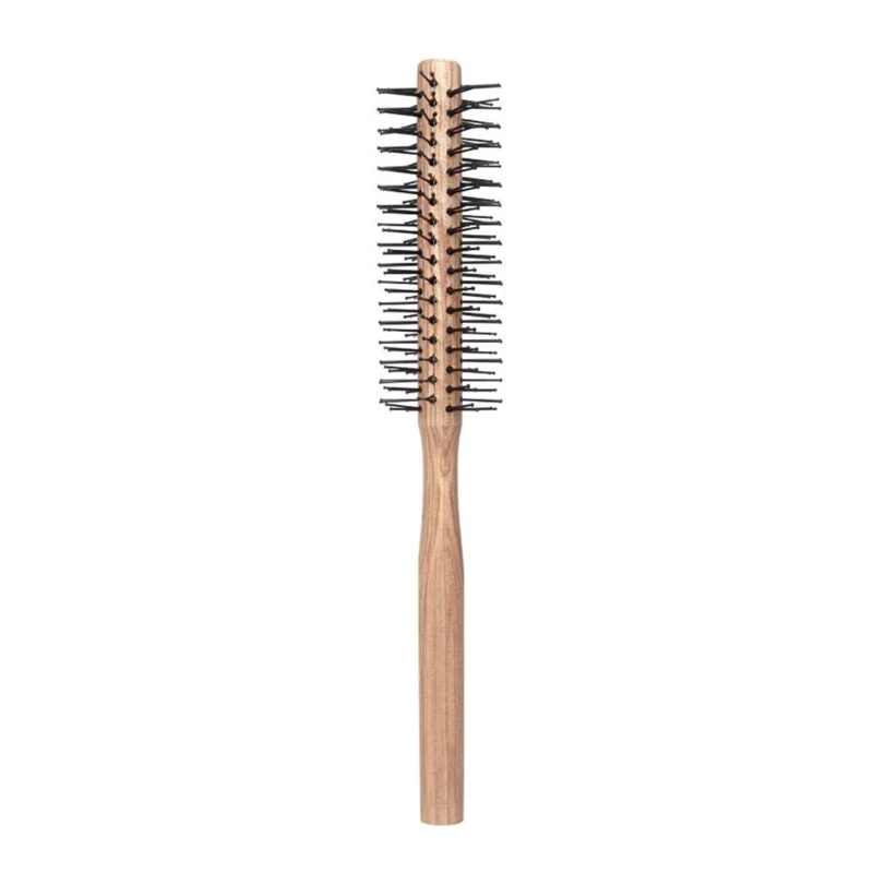 Professional Salon Styling Blowing Drying Tools Round Hair Comb Hairdressing Curling Brushes Massage Roller Comb Makeup