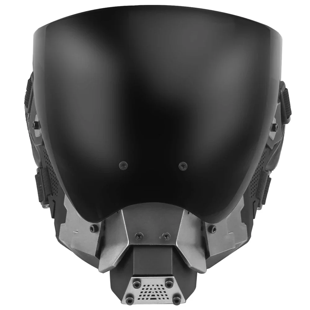 

Cyberpunk Cosplay Mask Breathable Airsoft Paintball CS Wargame Sports Mask Double Sided Anti-fog Lens Protective Gear