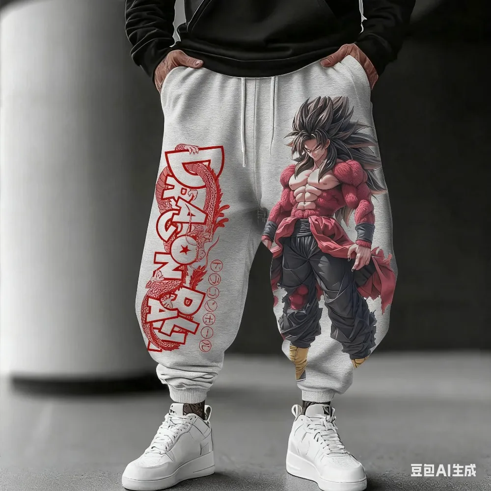 2026 Dragon Ball Men's Pants Sportswear Majin Buu Spring Autumn and Winter Japan Anime Jogger Pants Harajuku Fashion Trousers - view 3