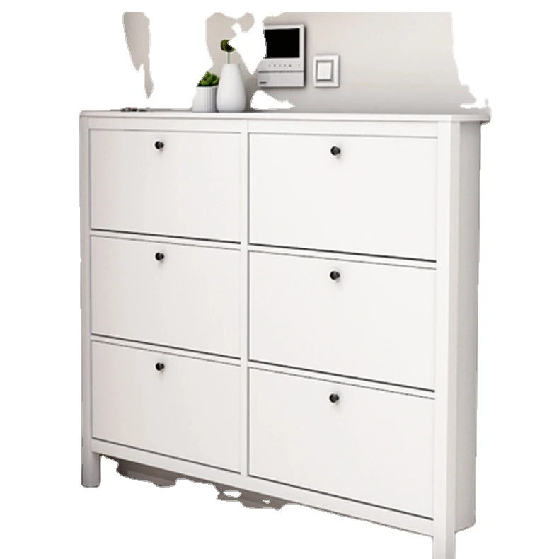 

Тонкий откидной шкаф для обуви, небольшой семейный размер, вход в дом, экономия места, большая вместимость