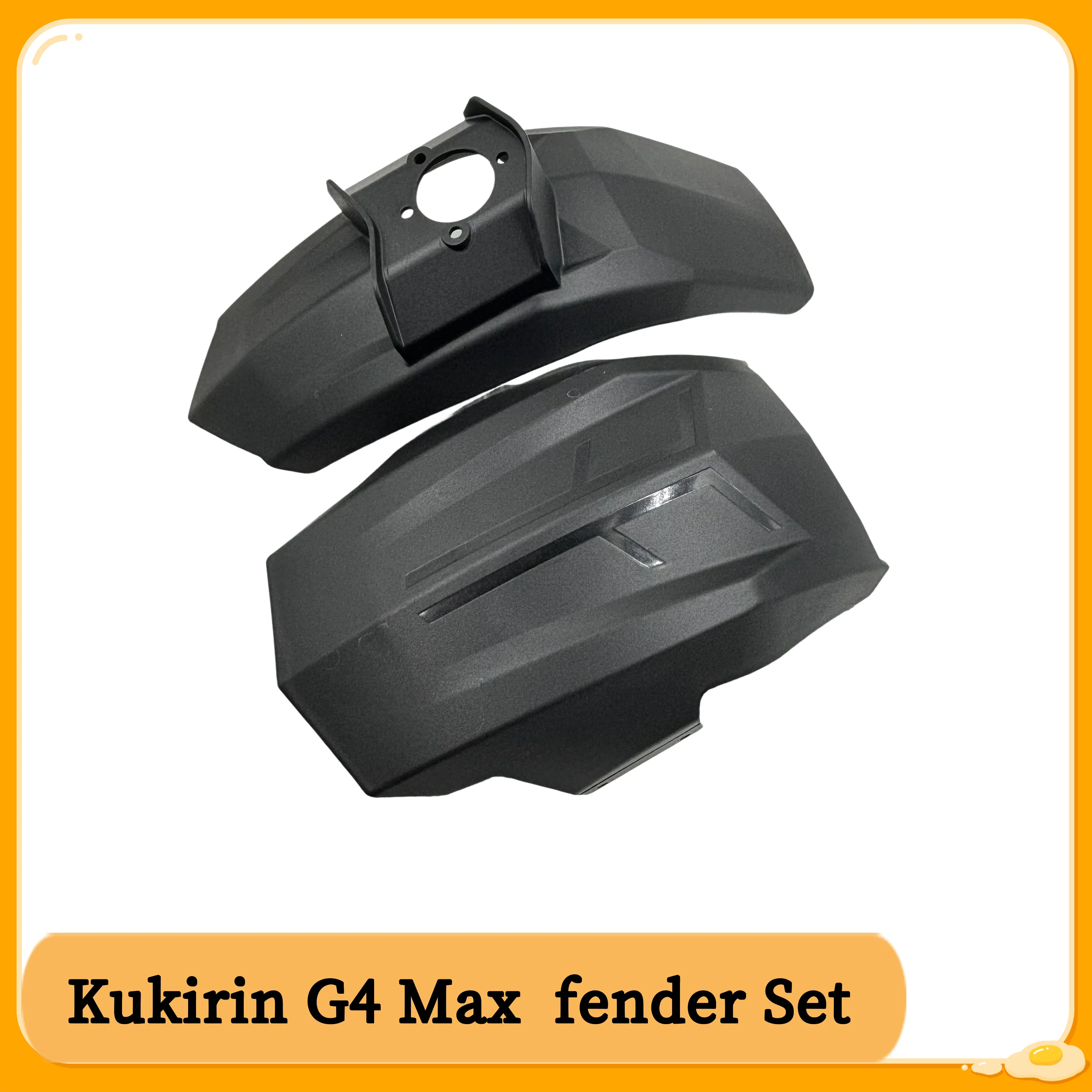 

Origianl KUGOO Kukirin G4 MAX Front and Rear Fender Electric Scooter Wheel Front Rear Mudguard Spare Parts，Kukirin spare Part