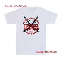 Iron Sharpens Stronger Together 27 17 Proverbs Solomon Bible Men's T Shirt vintage Washed Versatile fashion