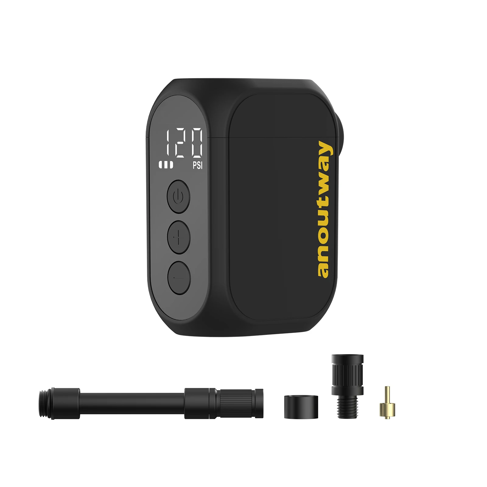 Anoutway AT1 Pro Electric Mini Bicycle Pump for Bike Tire Air