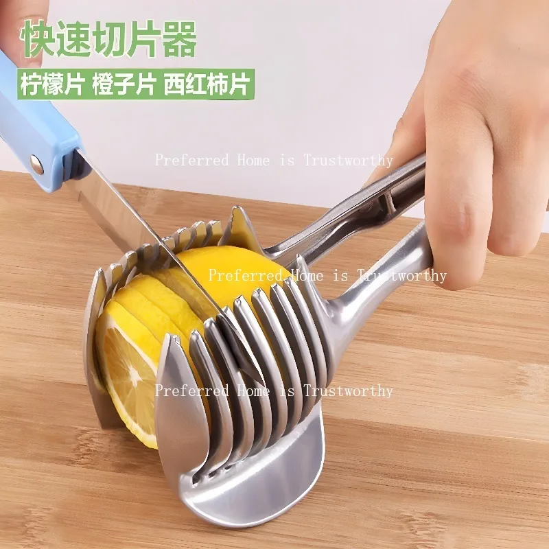 

Fruit Slicer, Multifunctional Vegetable Slicer, Household Manual Lemon and Orange Slicer, Divine Tool