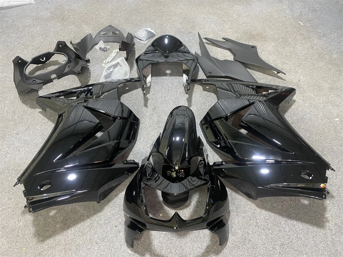 Injection fairings kit for Kawasaki Ninja 250R EX250 2008-2014 sport fairing kits 250R 08-14 black