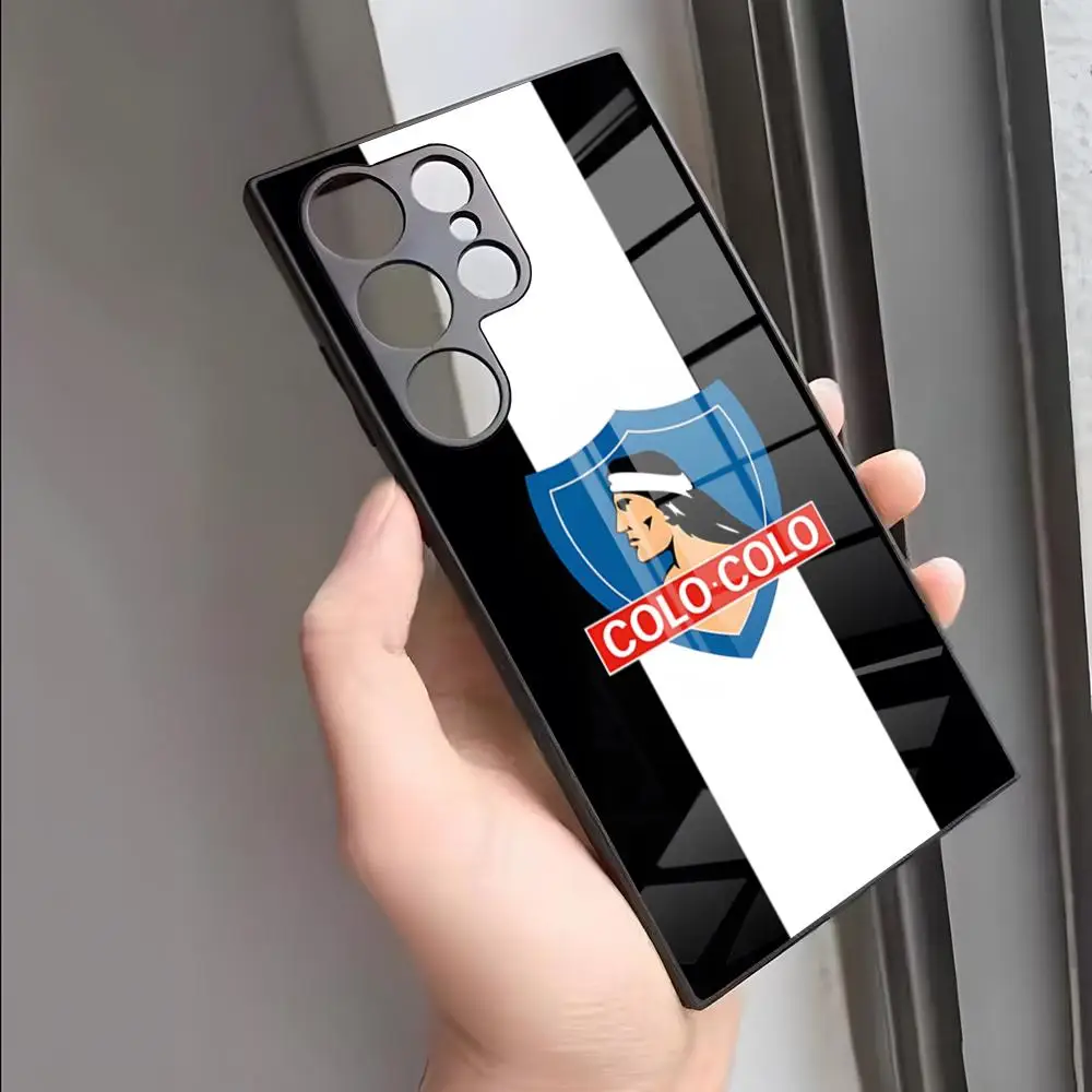 

New Club Social Y Deportivo Colo Phone Case For S24 Ultra Samsung S23 Fe S22 S20 S21 Plus Galaxy A54 A34 A24 A53 Glass Cover